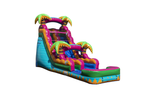 18ft Teal Crush Waterslide