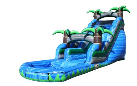 18ft Blue Crush Water Slide